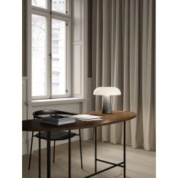 kinkiecik.pl Szara lampa stołowa Glossy - Design for the people 2020505010